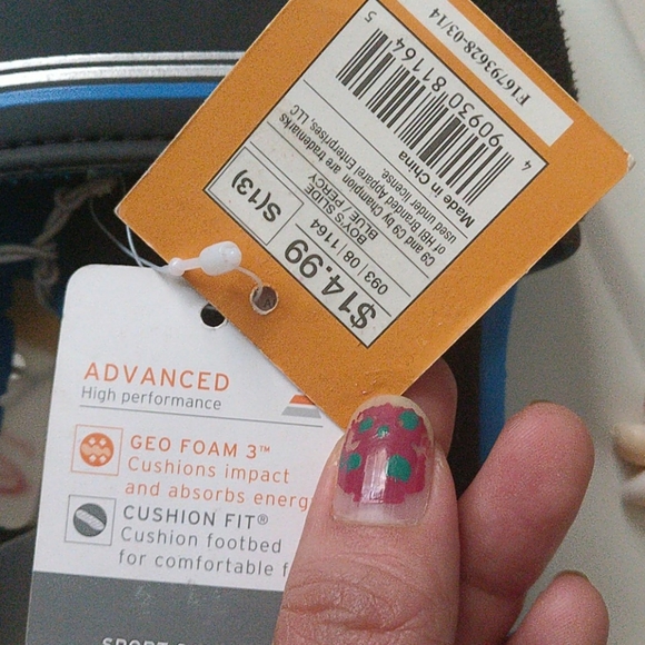 *💖NWT, Sz 13, C9 padded slippers (can be unisex) - Picture 3 of 6